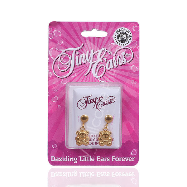 Earrs Te245pg-Teddy Bear Drop