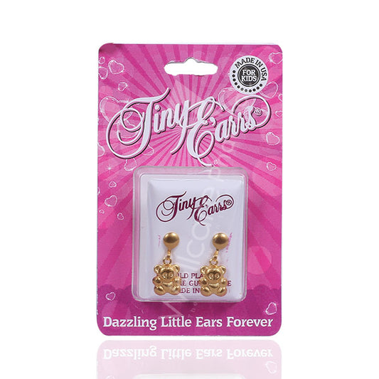Earrs Te245pg-Teddy Bear Drop