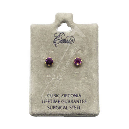 Earrs Tiffany Birthstone February