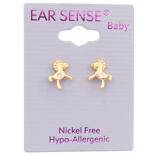 Earsense B11-8mm Gold Cz Baby Pony