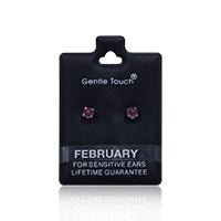 Earsense Gt2 February Birthstone