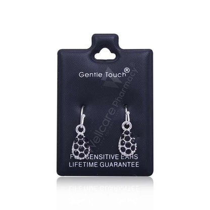 Earsense Gt38 Black Multifacted Silver Drop F/H