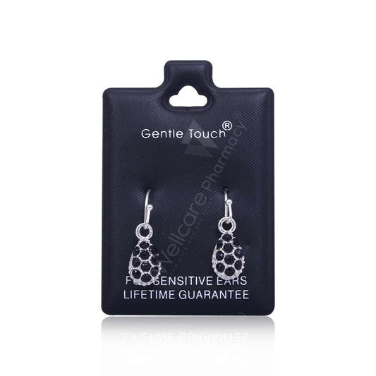 Earsense Gt38 Black Multifacted Silver Drop F/H