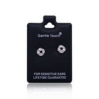 Earsense Gt82 Silver Love Knot Stud