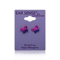 Earsense K17 Silver Butterfly Purple/Blue Cols