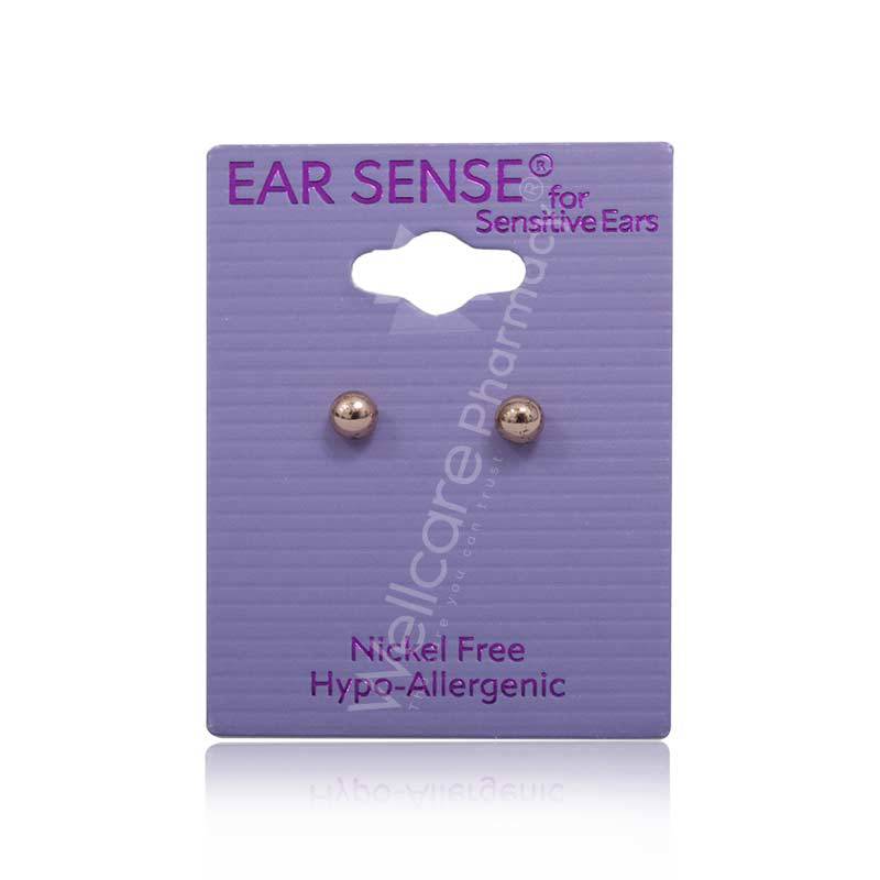 Earsense K26 3Mm Gold Ball Studs Earsense K26 3Mm Gold Ball Studs