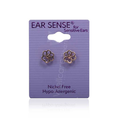 Earsense K30 Gold Dog Paw Studs