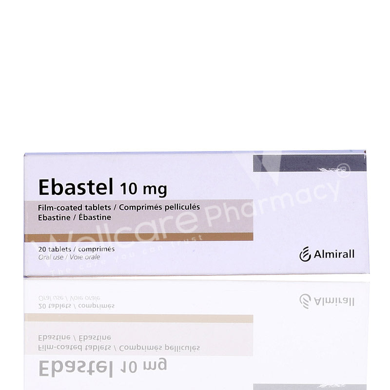 Ebastel 10Mg Tablets 20'S