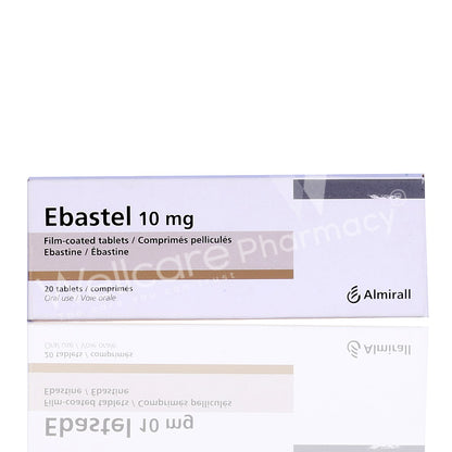 Ebastel 10Mg Tablets 20'S