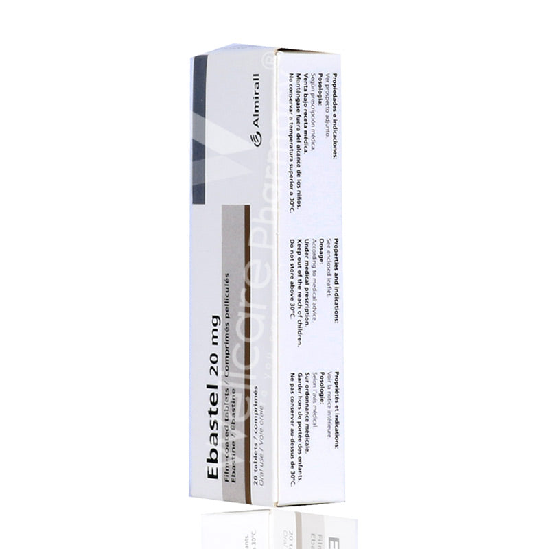 Ebastel 20mg Tablets 20'S