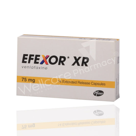 Efexor Xr 75mg Capsules 14'S