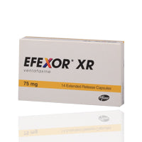 Efexor Xr 75mg Capsules 14'S