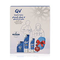 Ego Hajj Kit-Qv Bar 100g+cream 100g+free Cream 50g&Shower Loofah