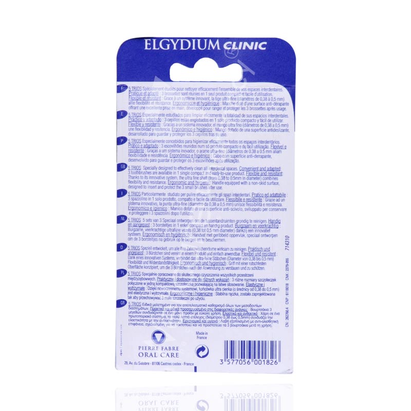 Elgydium Clinic Trio Compact Large Interdental Brush