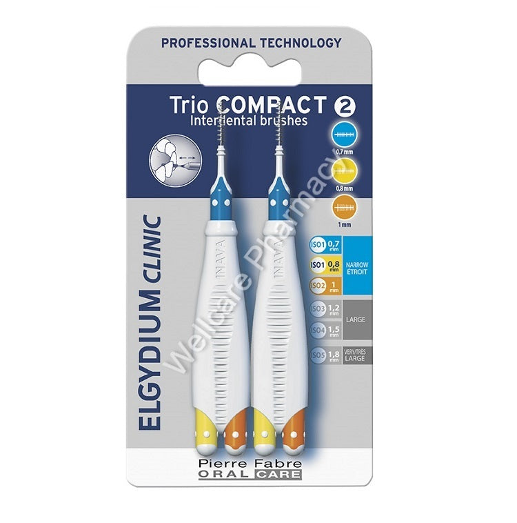Elgydium Trio Compact Interdental Brush