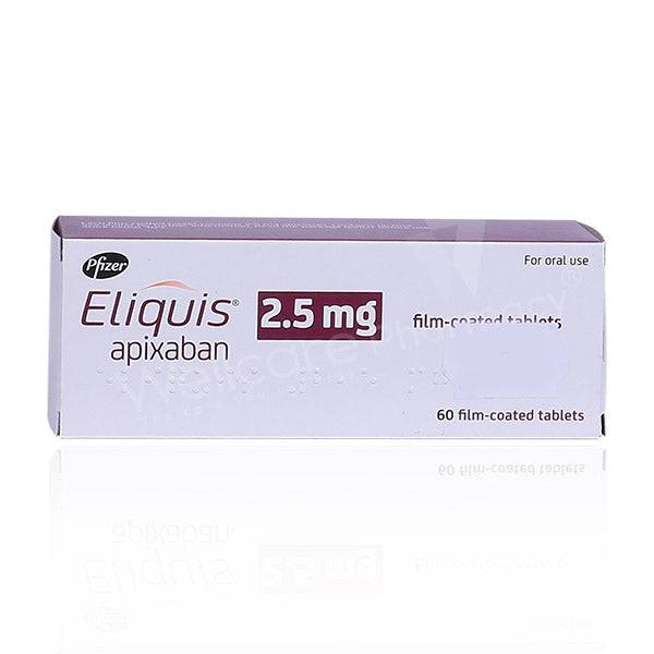 Eliquis 2.5Mg Tablet 60'S Eliquis 2.5Mg Tablet 60'S