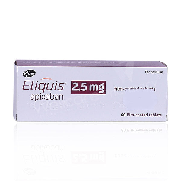 Eliquis 2.5Mg  Tablet 60'S