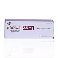 Eliquis 2.5mg  Tablet 60'S
