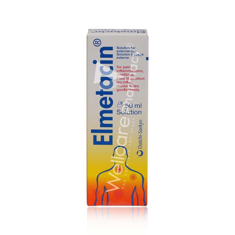 Elmetacin Solution 50ml - Wellcare Pharmacy