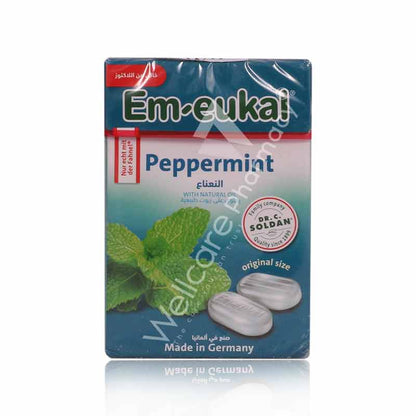 Em - Eukal Peppermint Lozenges 50Gm