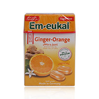 Em - Eukal Ginger Orange Lozenges 50Gm