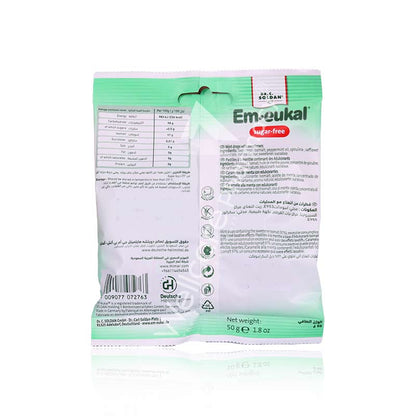 Em-Eukal Mild Mint Drops Sugar Free 50G