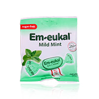 Em-Eukal Mild Mint Drops Sugar Free 50G