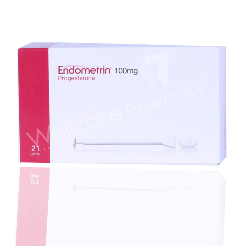 ENDOMETRIN 100MG VAG TABLETS 21'S