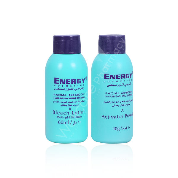 Energy Facial & Body Hair Bleaching Lotion 100Ml