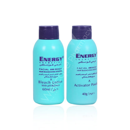 Energy Facial & Body Hair Bleaching Lotion 100Ml