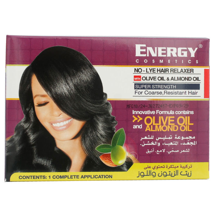 Energy No-Lye Hair Relaxer Super