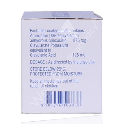 Enhancin 1g Tablets 12'S