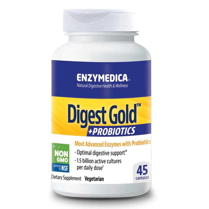 Enzymedica Digest Gold + Probiotics Capsules 45'S