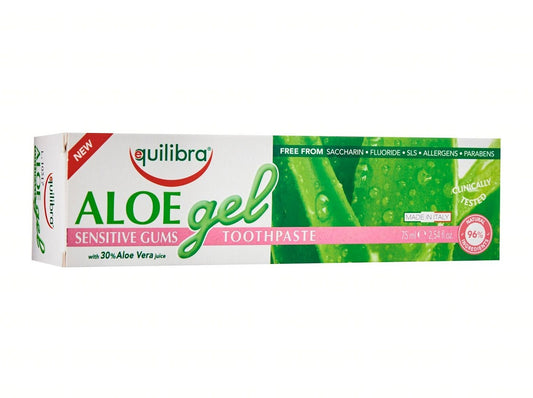EQUILIBRA ALOE GEL SENSITIVE TOOTHPASTE 75ML