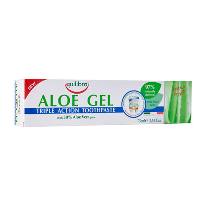 Equilibra Aloe Gel Triple Action Toothpaste 75Ml