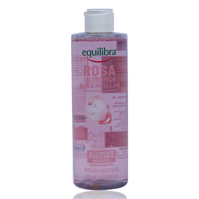 Equilibra Hyaluronic Rose Gentle Cleansing Micellar Water 400ml - Wellcare Pharmacy