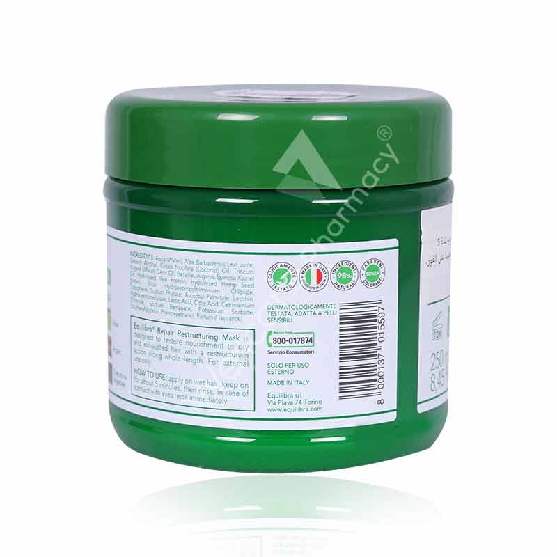 Equilibra Tricologica Repair Restructuring Mask 250ml