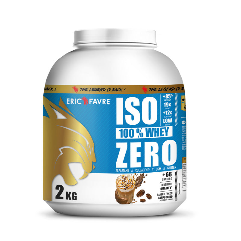 Eric Favre 100% Whey Protein Iso Zero Cappuccino 2Kg