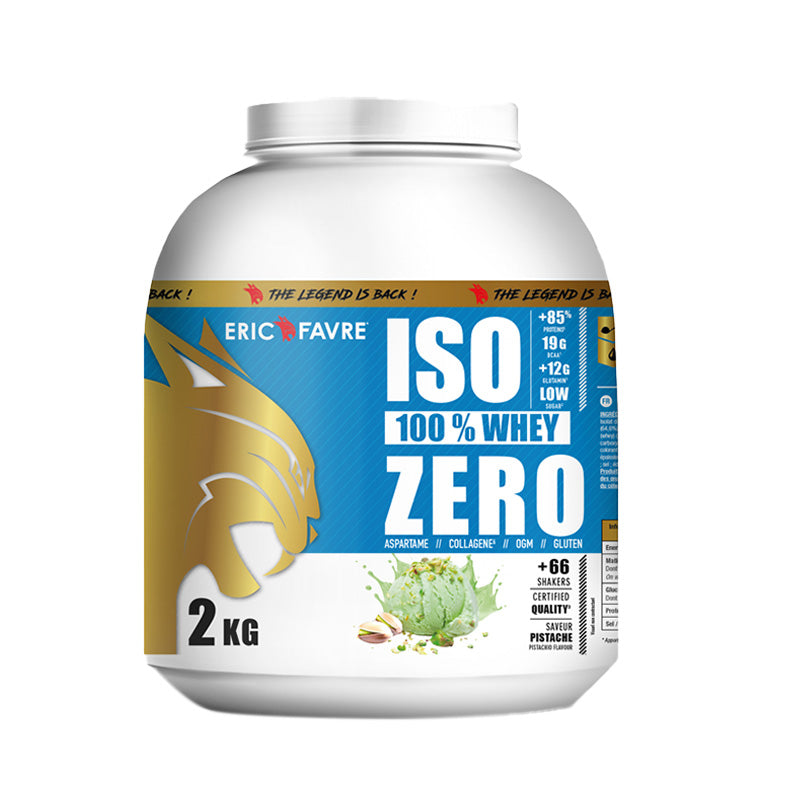 Eric Favre 100% Whey Protein Iso Zero Pistache 2kg