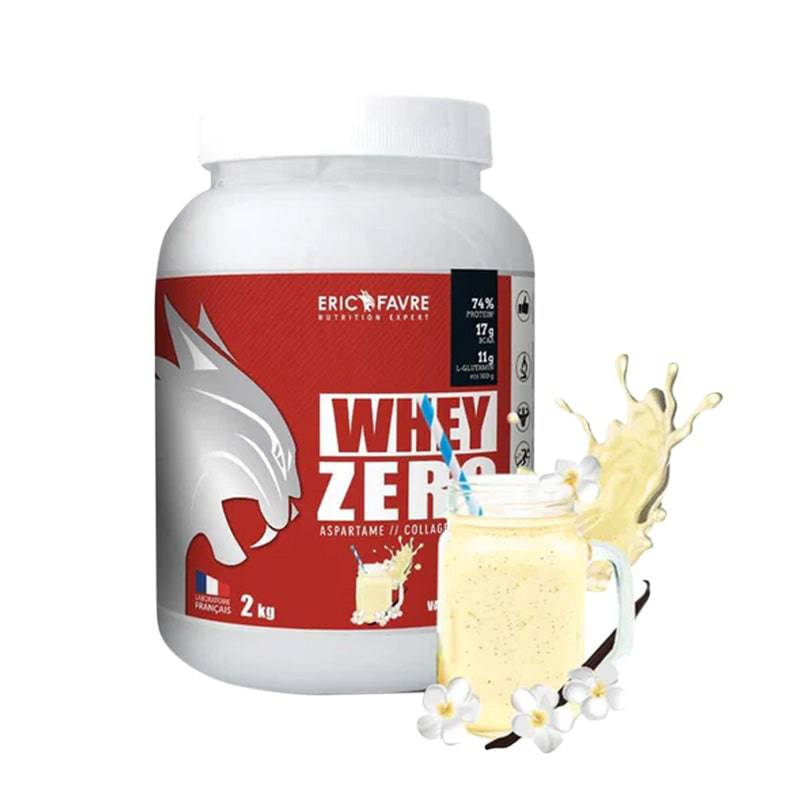 Eric Favre Pure Whey Protein Zero Vanilla Cream 2Kg Eric Favre Pure Whey Protein Zero Vanilla Cream 2Kg