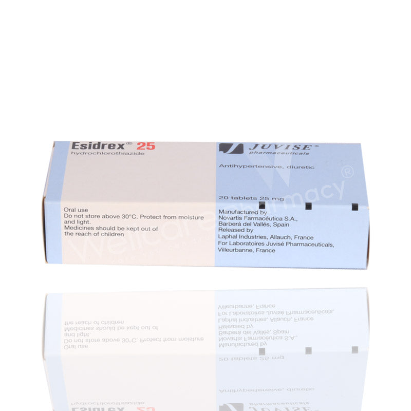 Esidrex 25mg Tablets 20'S
