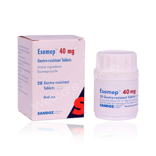 Esomep 40Mg Tab 28'S