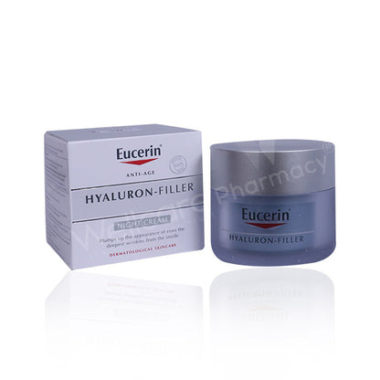 Eucerin Hyal-Filler Night Cream 50Ml