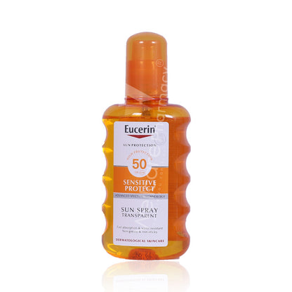 Eucerin Sun Transprent Spf50 Spry  200Ml