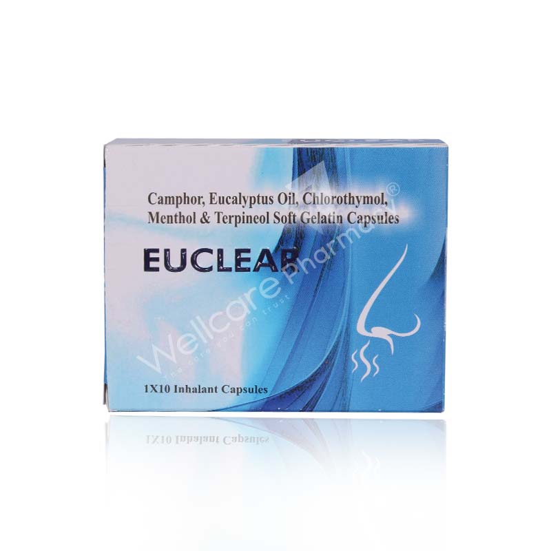 Euclear Inhalant Capsules 10'S