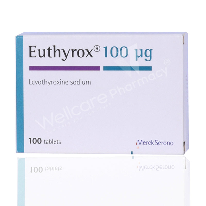 Euthyrox 100mcg Tablets 100'S