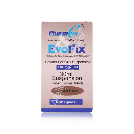Evofix 100Mg Suspension 30Ml