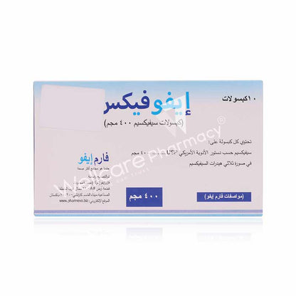 Evofix 400Mg Capsules 10'