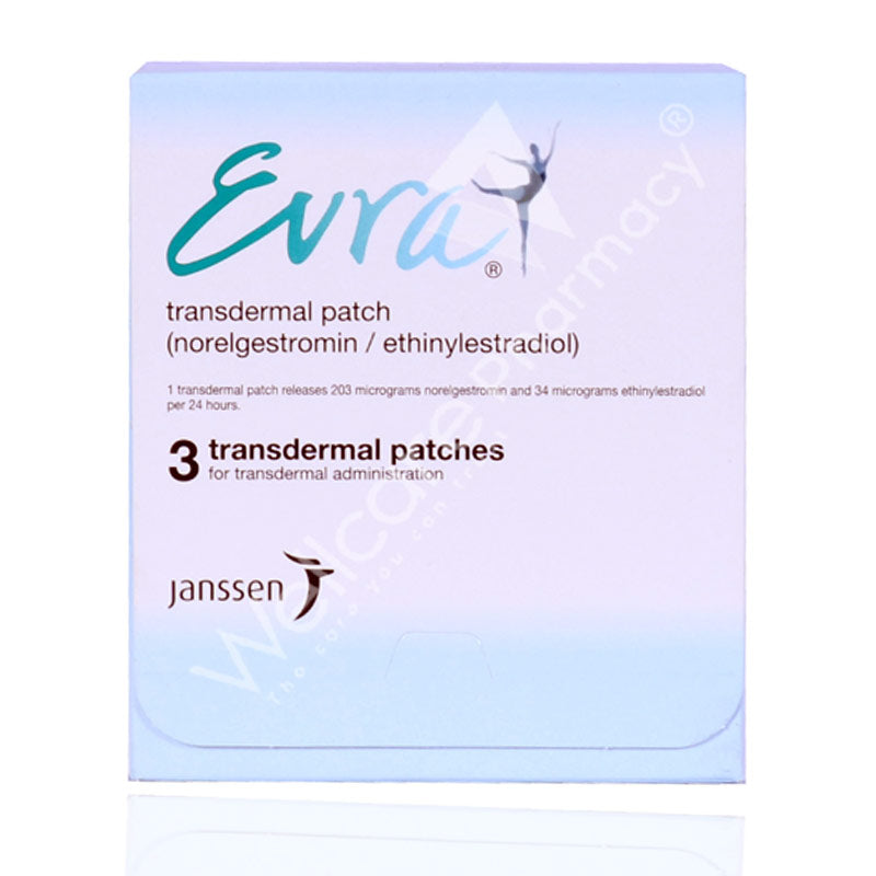 Evra Transdermal Patches 3'S