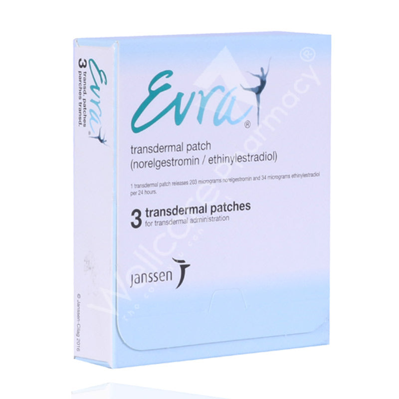 Evra Transdermal Patches 3'S